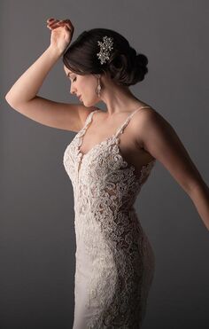 Martina Liana 1128 Fit-and-Flare Wedding Dress