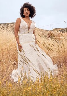 Beloved by Casablanca Bridal BL436C Sheath Wedding Dress