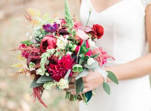 “We wanted the evening to feel warm and elegant,” Alyson Moler (30 and a director of revenue growth management) says of her wedding to Brandon Hayes (