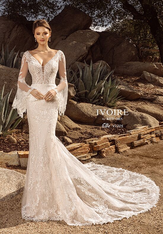 IVOIRE by KITTY CHEN ELLA, V2205 Wedding Dress - 1