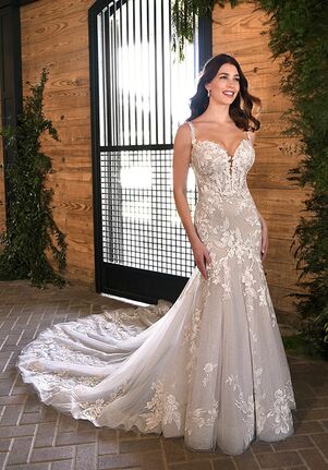Essense of Australia D3393 Fit-and-Flare Wedding Dress