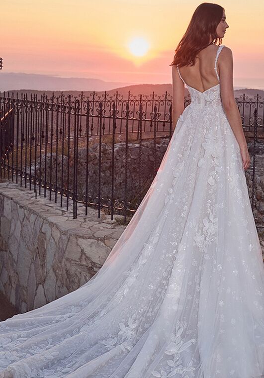 Calla Blanche 125117 Rubi A-Line Wedding Dress - 4