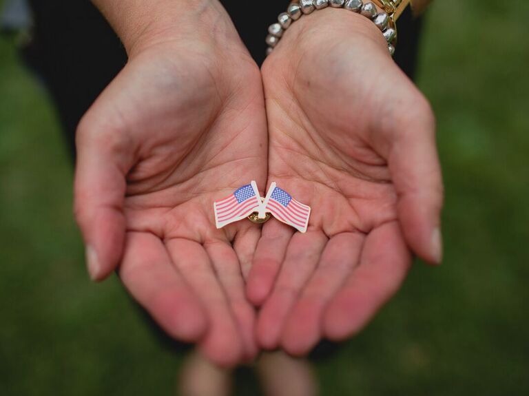 american flag pin