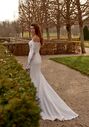 Justin Alexander Jessa Fit-and-Flare Wedding Dress - thumbnail - 4