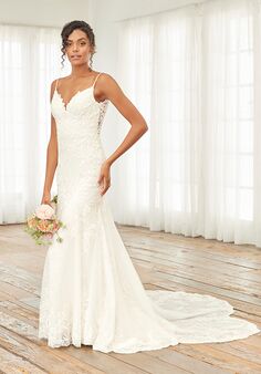 Adrianna Papell Platinum 31246 Mermaid Wedding Dress