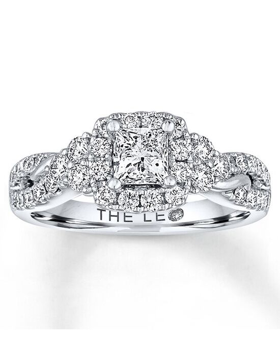 Kay Jewelers Glamorous Princess Cut Engagement Ring - 1