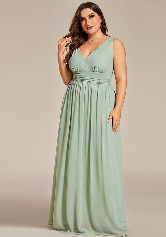 Ever-Pretty ES09018 V-Neck and Plunge Bridesmaid Dress - 4