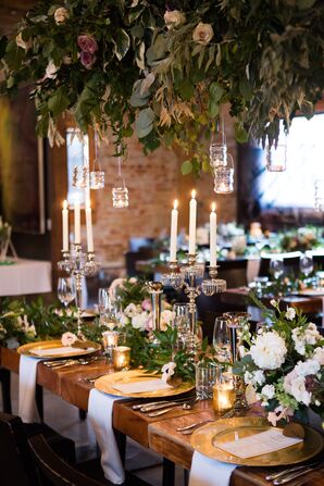 Gilded Chargers and Silver Candelabras