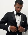 Suit Shop Men's Black Tuxedo Tuxedo - thumbnail - 4