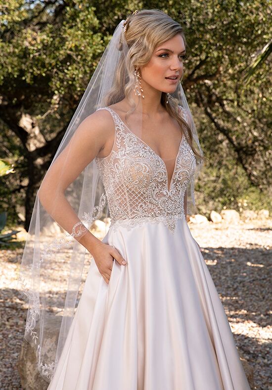 Casablanca Bridal 2387 Lizzie A-Line Wedding Dress - 1