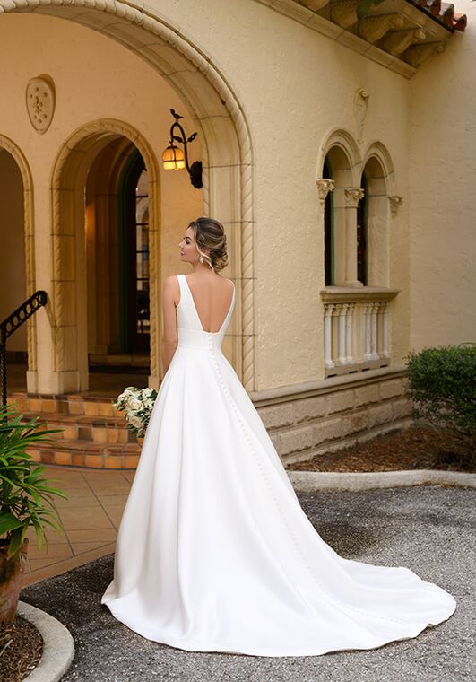 Stella York 7119 A-Line Wedding Dress - 2