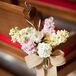 Springy Pew Decorations