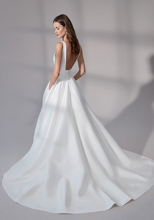 Justin Alexander Signature Charleston Ball Gown Wedding Dress - 4