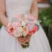Pink Garden Rose and Peony Bridal Bouquet