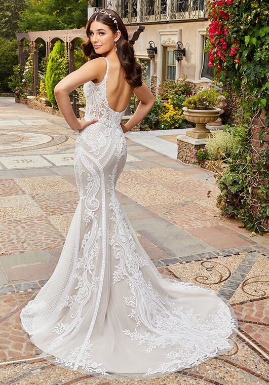 Casablanca Bridal 2405 Kendra Mermaid Wedding Dress - 2