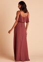 Birdy Grey Jane Convertible Dress in Rosewood V-Neck and Plunge Bridesmaid Dress - thumbnail - 3