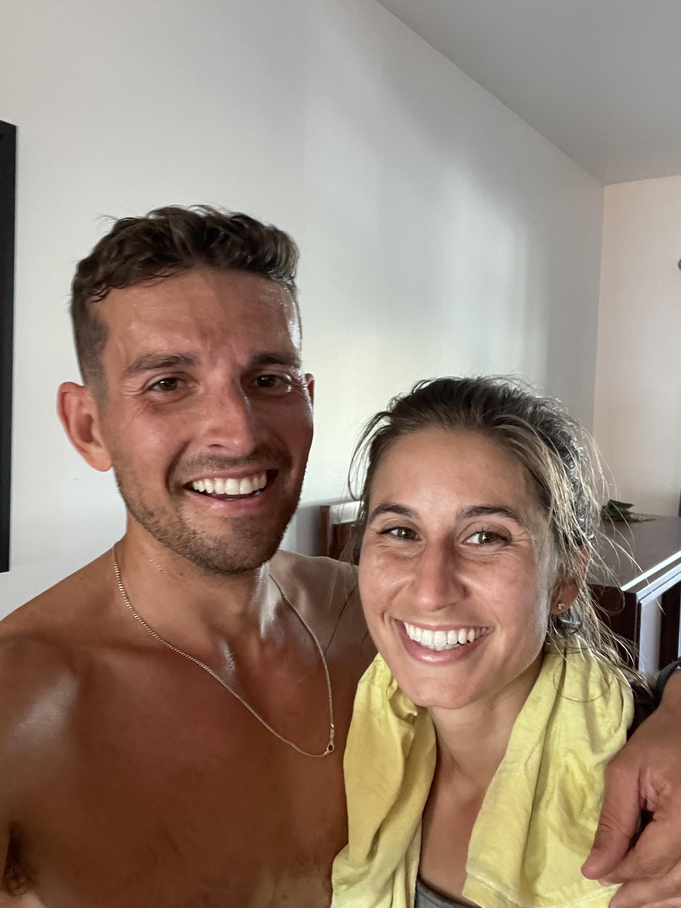 Second date, first run. 10 miles. Nbd. First picture we ever took together!