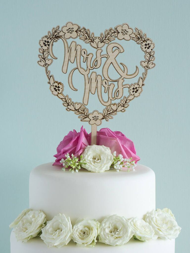 To Have And To Hold Wooden Wedding Cake Topper