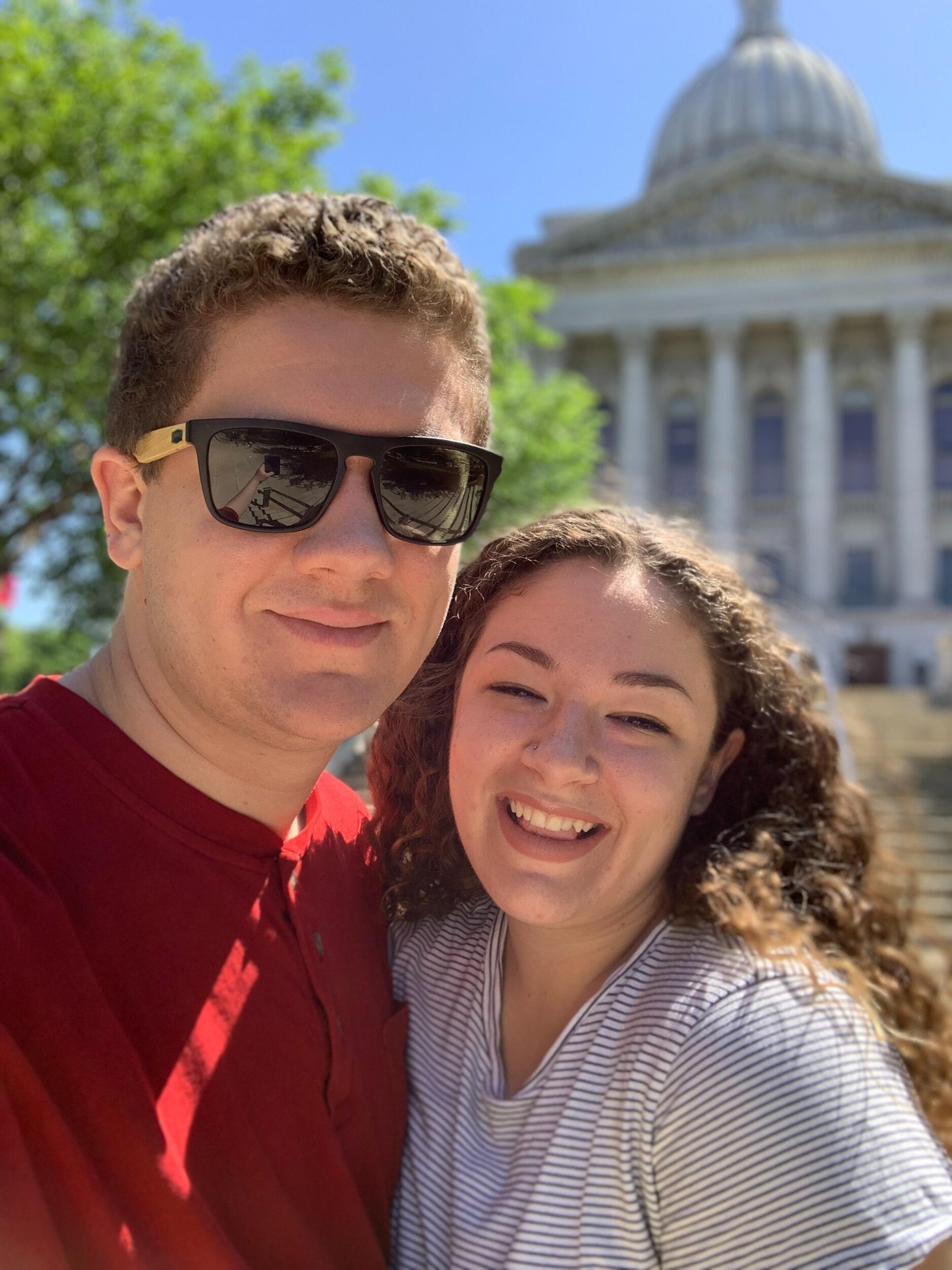Kaitlyn and Andrew move to Madison, Wisconsin and begin their careers in local TV news, Andrew at WKOW-TV and Kaitlyn at WMTV-TV. Andrew finished school early and had started working a few months prior.