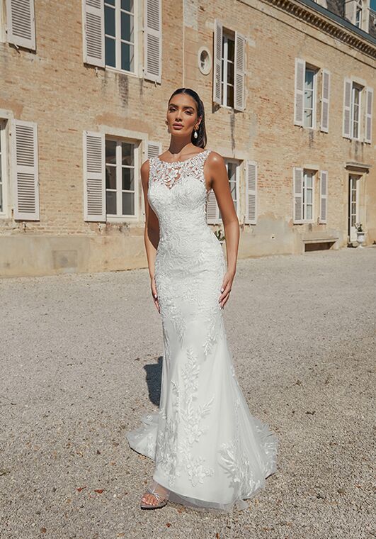 Sincerity Bridal 44453 Fit-and-Flare Wedding Dress - 7