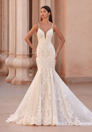 Demetrios 1115 Fit-and-Flare Wedding Dress