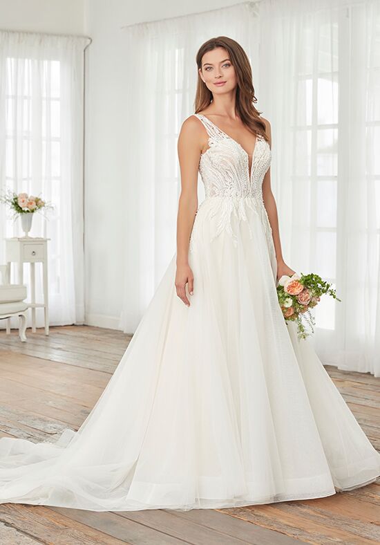 Adrianna Papell Platinum 31253 Ball Gown Wedding Dress - 1