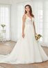 Adrianna Papell Platinum 31253 Ball Gown Wedding Dress - thumbnail - 1