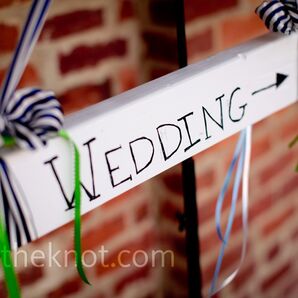 Hand-Painted Wedding Sign