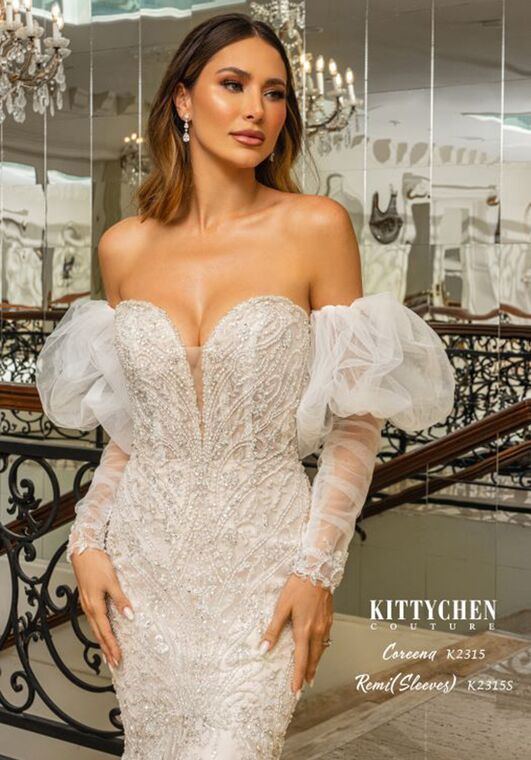 KITTYCHEN Couture COREENA REMI, K2315 Fit-and-Flare Wedding Dress - 6