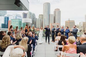 Rooftop Wedding at The Envoy Hotel in Boston