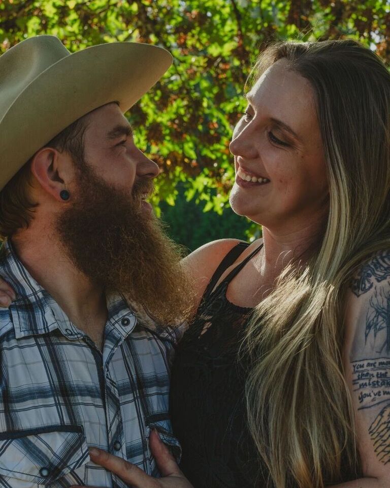 Caitlin & Curtis  Home Page Banner