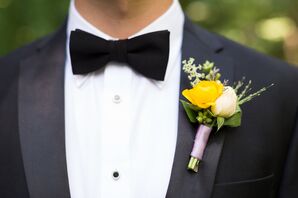 Yellow Boutonniere