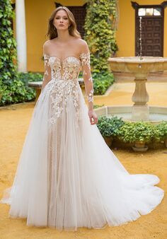 Blue by Enzoani Phoenix A-Line Wedding Dress