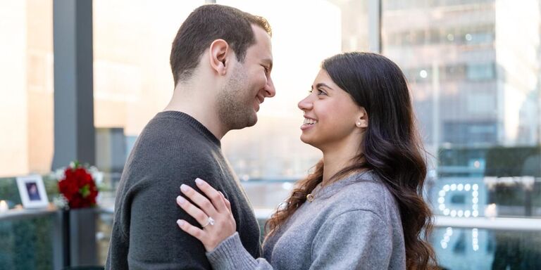 Violet & Amit Home Page Banner