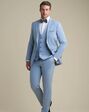 BLACKTIE SAVOY Light Blue Wedding Suit Blue Tuxedo - thumbnail - 4
