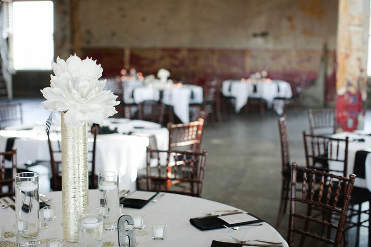 Tall Silver Centerpieces