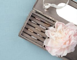 Variety of engagement rings 