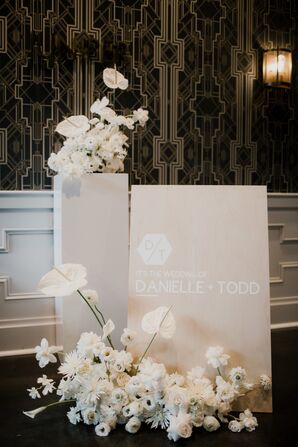 Orchids, Double Tulips, Lilies, Scabiosa and Spider Mums Were on Display