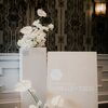 A Modern Lucite-Filled Rooftop Wedding in Columbus, Ohio, With an All-White Palette