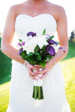 Gardenia, Stephanotis and Calla Lily Bouquet