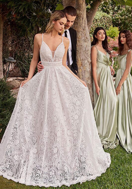 Ladivine CD862W A-Line Wedding Dress - 6