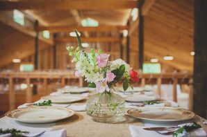 Simple Low Centerpieces