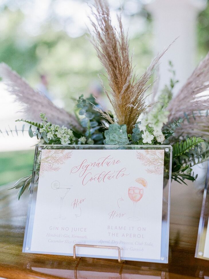 Custom Signage for Wedding at Basin Harbor Club in Vergennes, Vermont