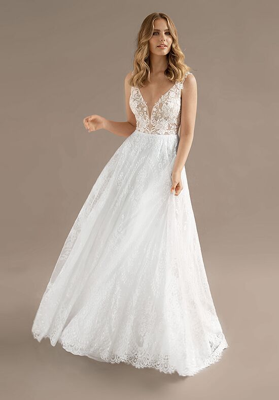 AW Bridal AW Whitney Wedding Dress A-Line Wedding Dress - 1