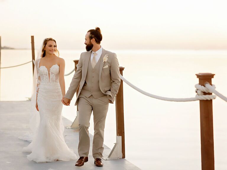 Beach wedding venue in Key Largo, Florida.