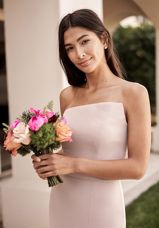 B2 Bridesmaids by Jasmine B243004 Strapless Bridesmaid Dress - 5