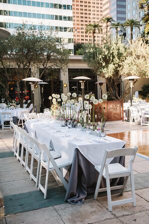 Prairie-Inspired Head Table Centerpiece