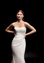 Justin Alexander Signature Seren Fit-and-Flare Wedding Dress - thumbnail - 4