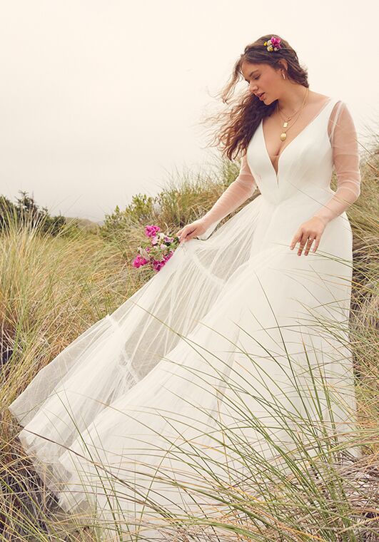 Rebecca Ingram THEODORA Sheath Wedding Dress - 6