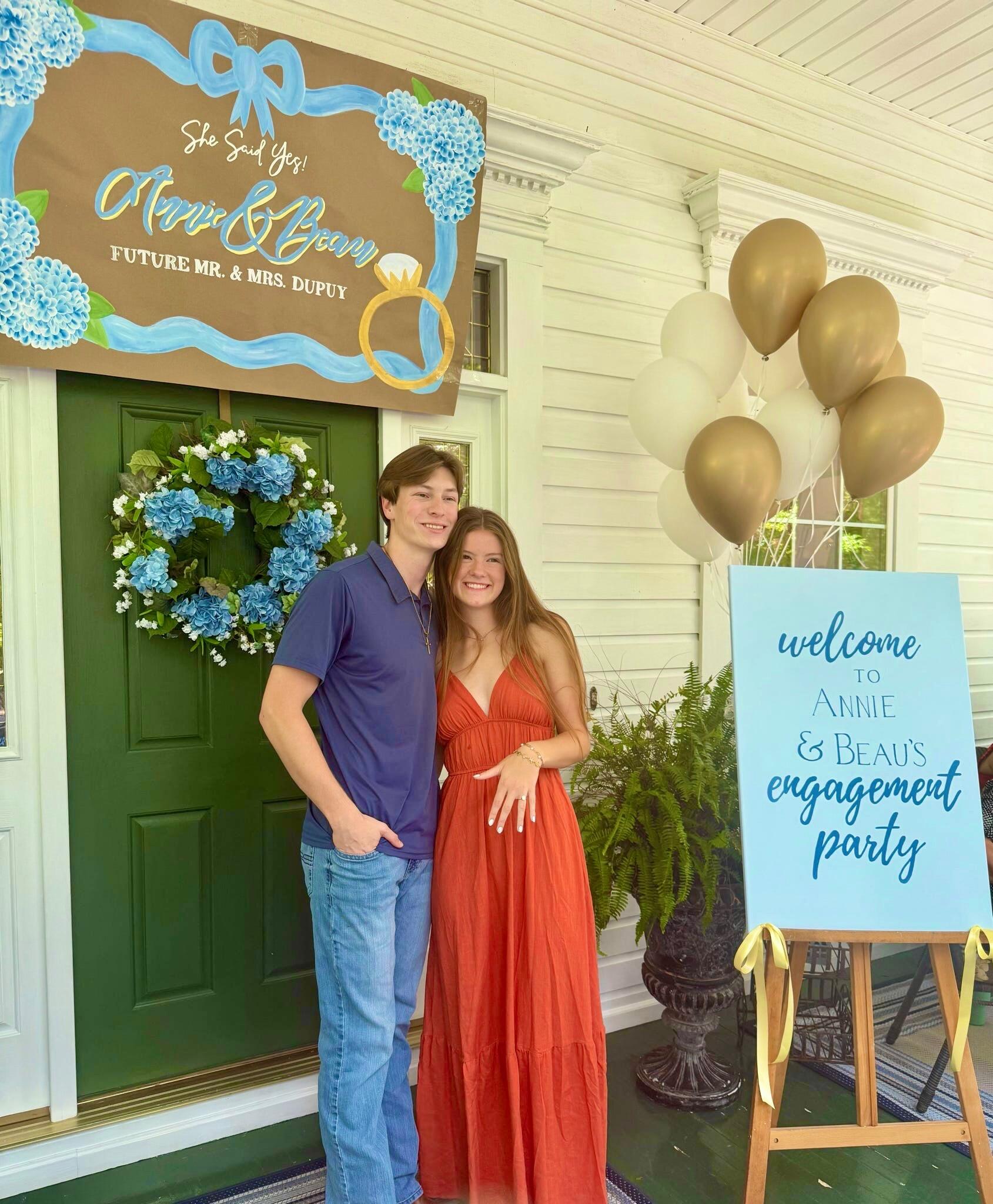 We got engaged!